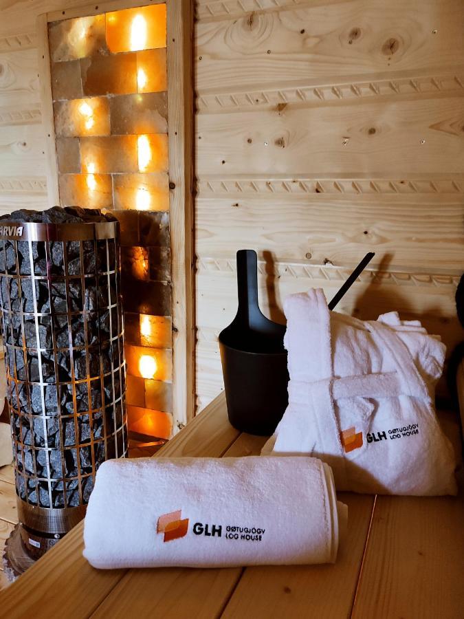 Apartmán Gotugjogv Log House Exteriér fotografie