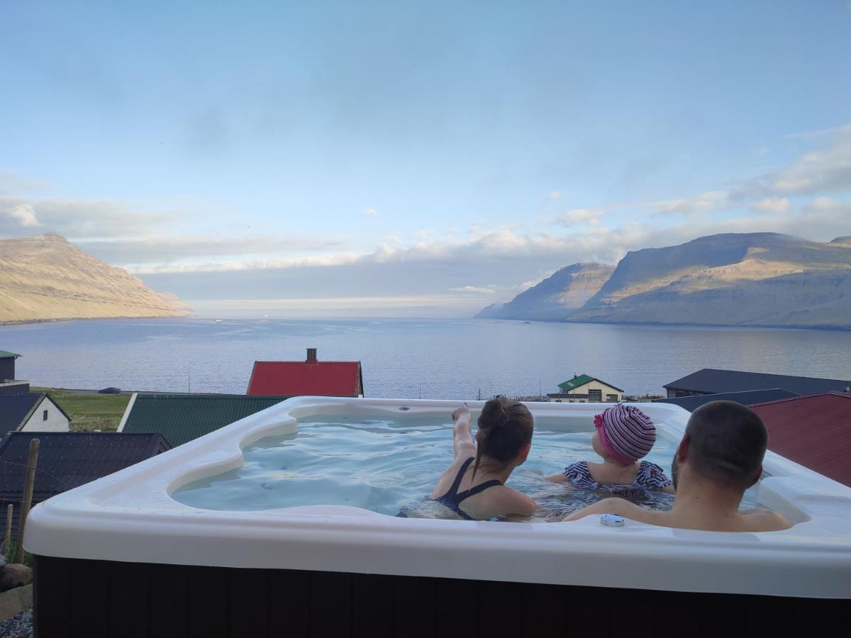 Apartmán Gotugjogv Log House Exteriér fotografie