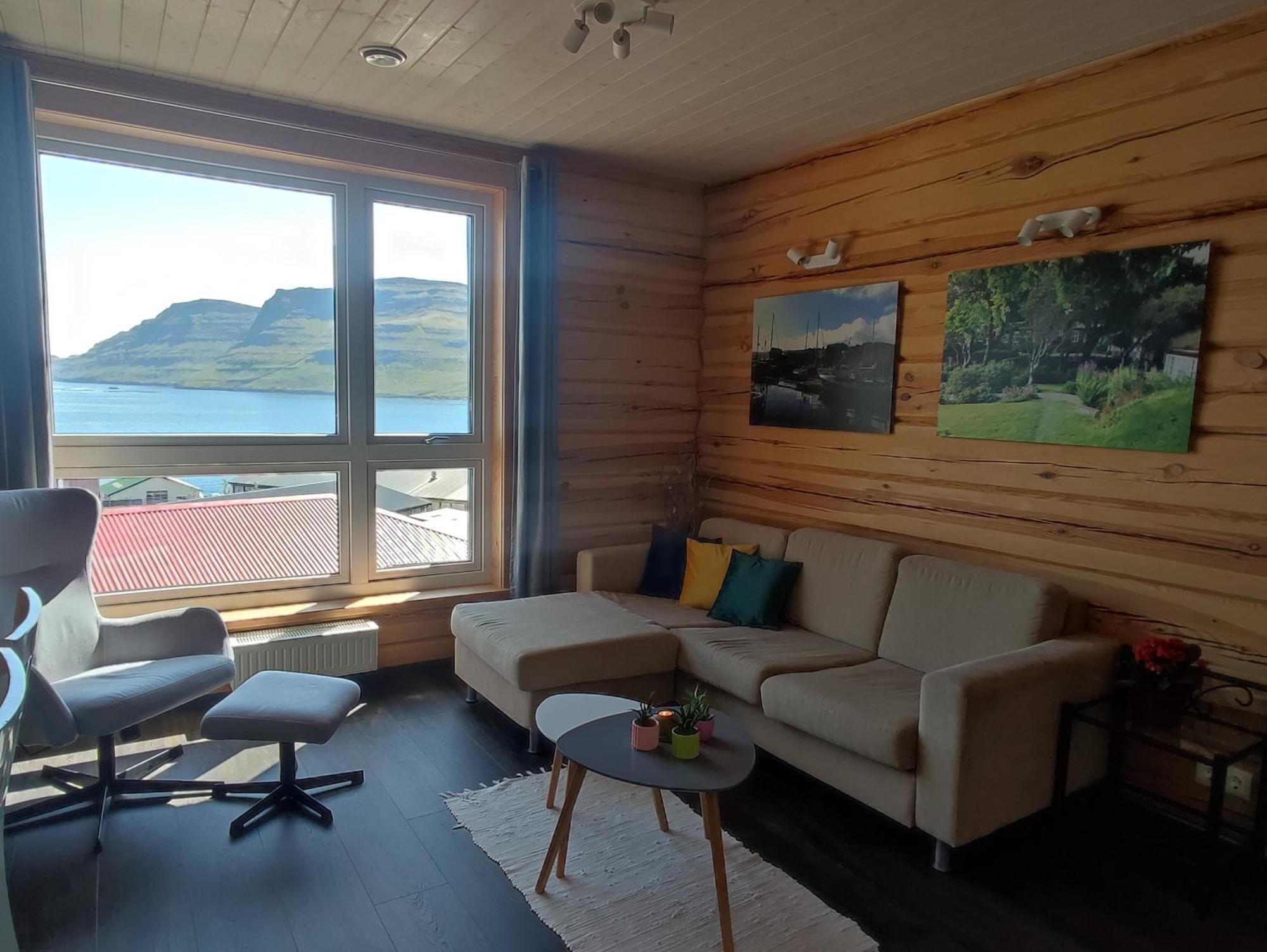 Apartmán Gotugjogv Log House Exteriér fotografie