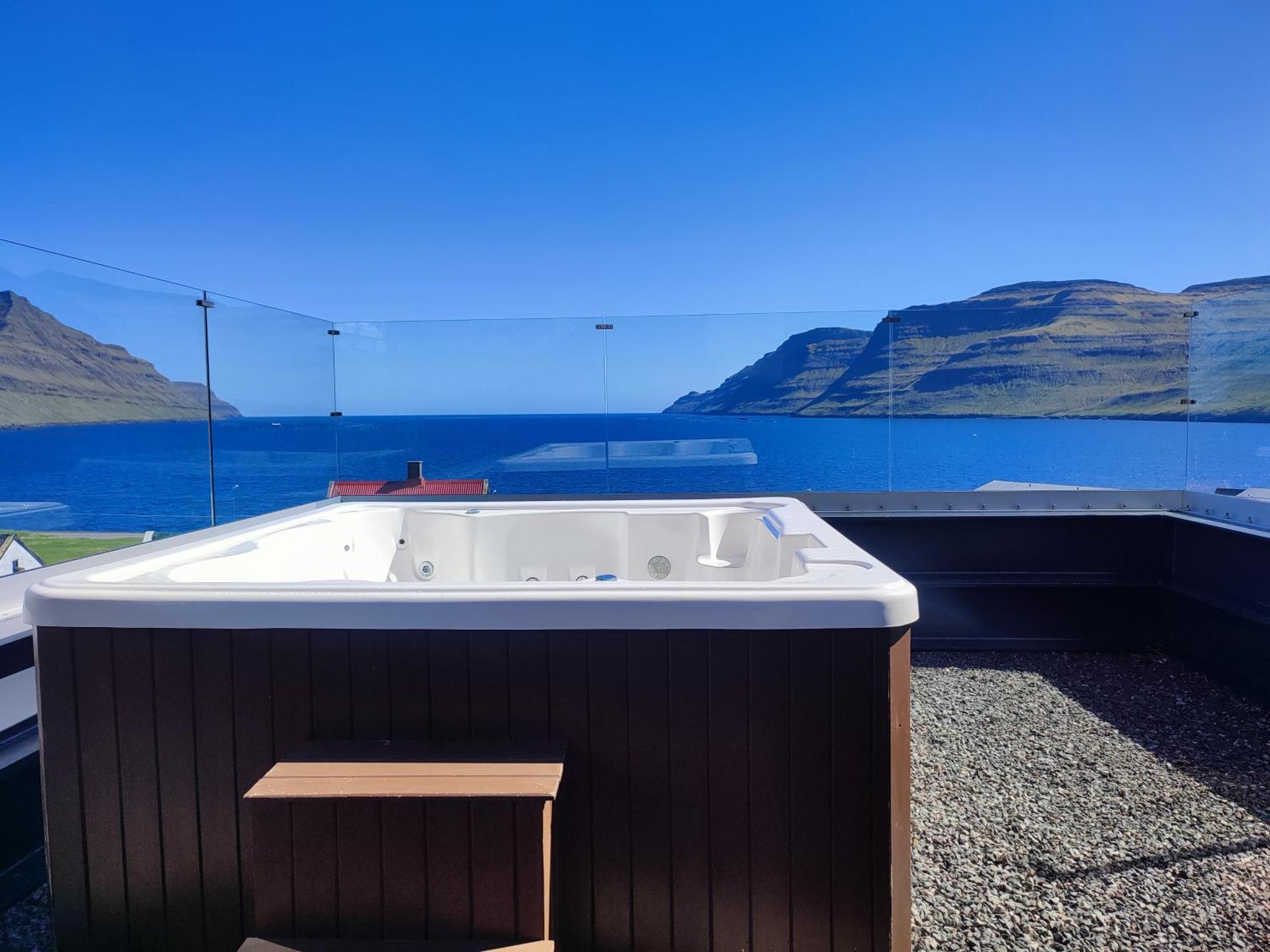 Apartmán Gotugjogv Log House Exteriér fotografie