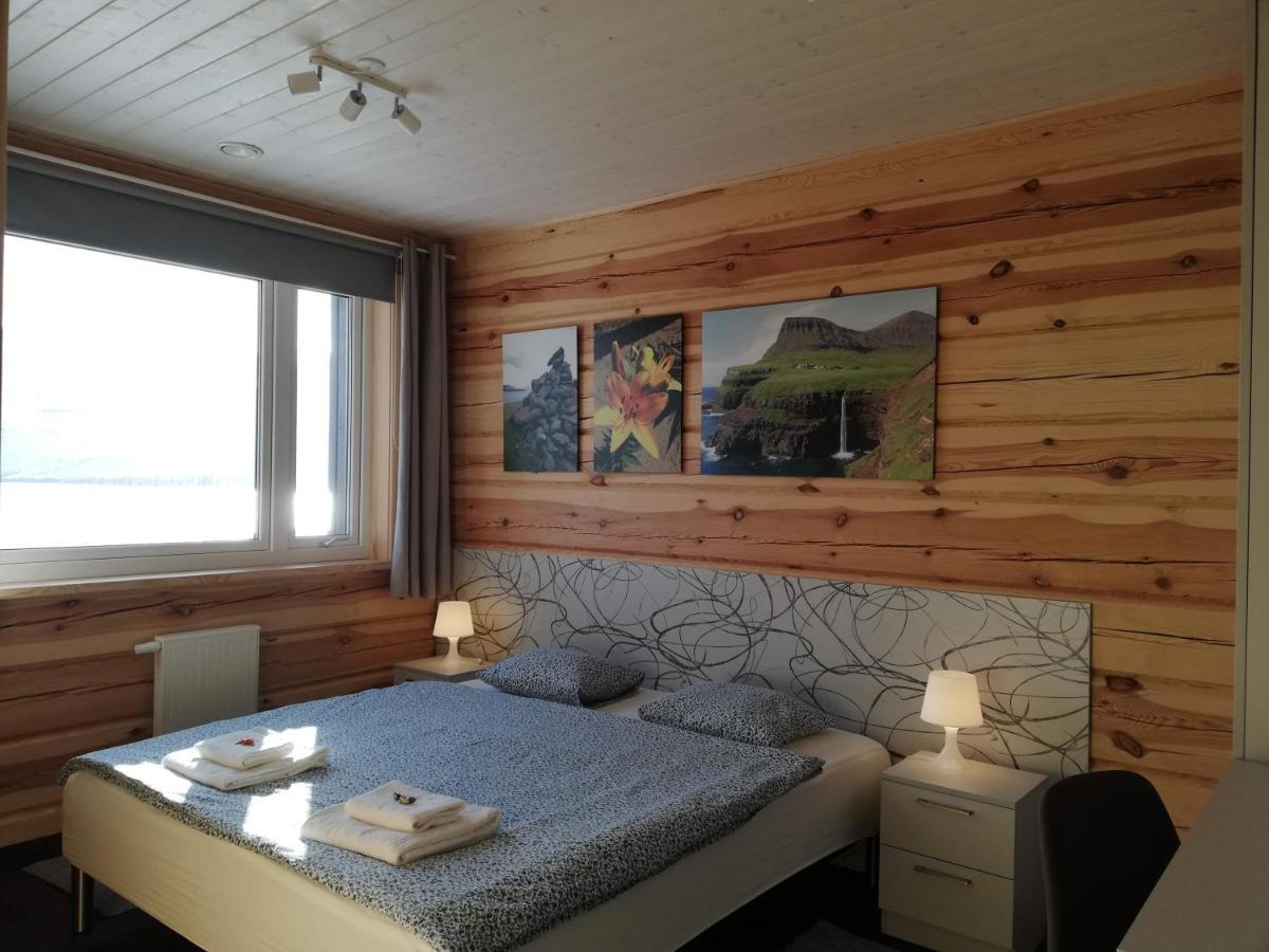 Apartmán Gotugjogv Log House Exteriér fotografie