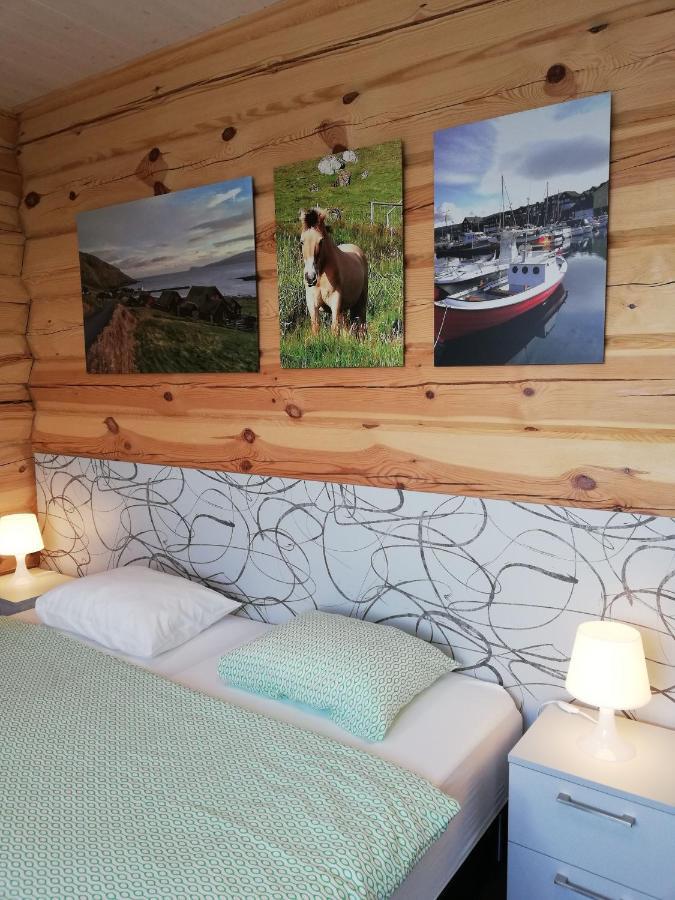 Apartmán Gotugjogv Log House Exteriér fotografie